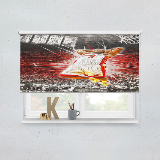 Lebron James Best Artwork Window Roller Blinds Shades