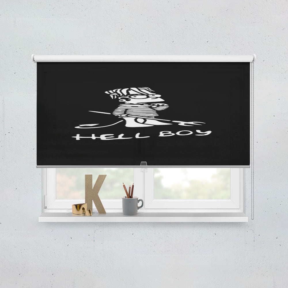 Lil Peep Hell Boy Bart Window Roller Blinds Shades