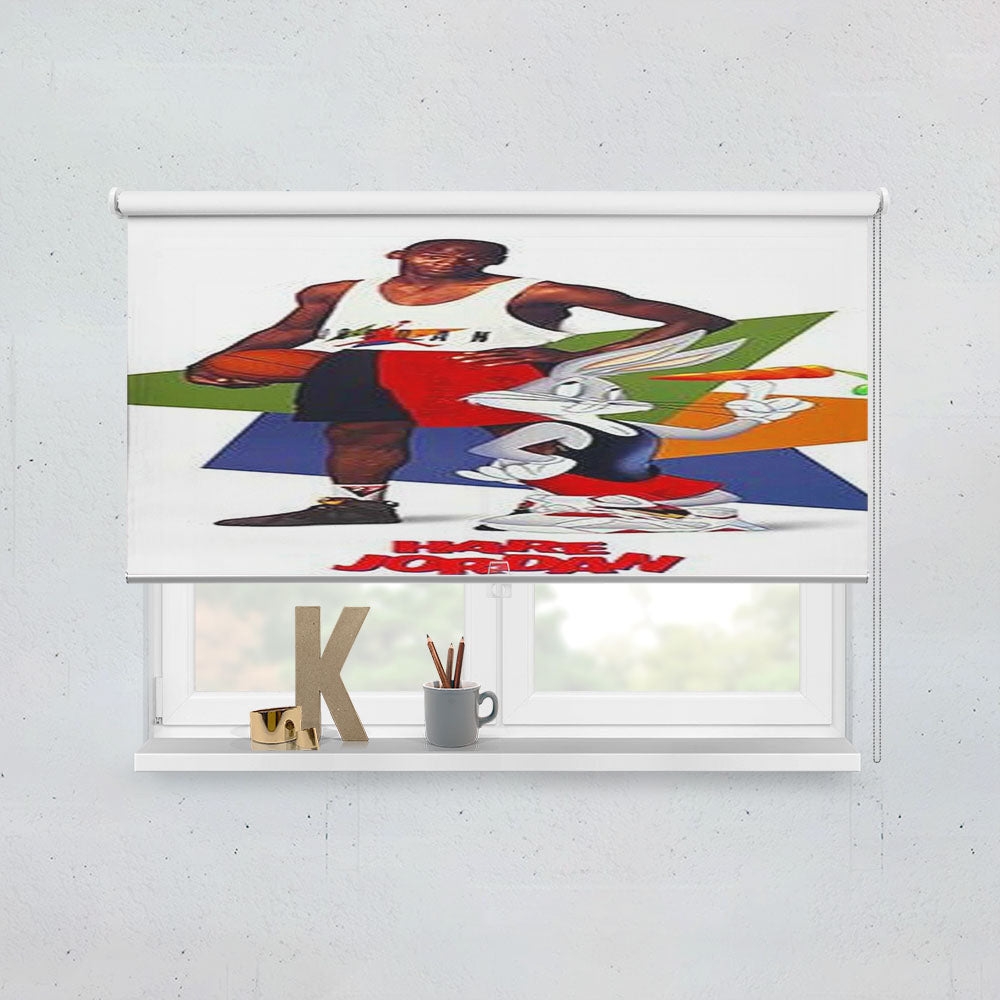 Looney Tunes Nike Michael Jordan Window Roller Blinds Shades