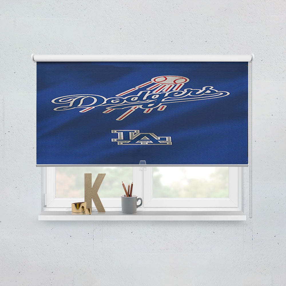 Los Angeles La Dodgers Uniform Window Roller Blinds Shades