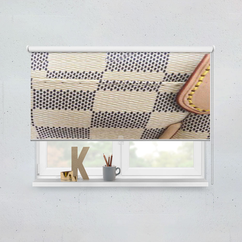 Louis Vuitton Checkered Window Roller Blinds Shades