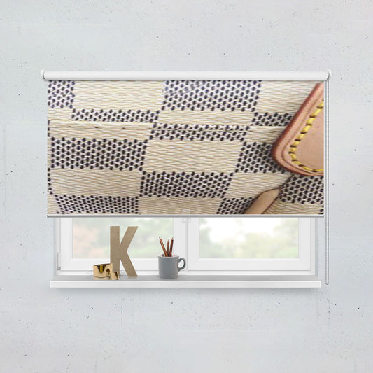 Louis Vuitton Checkered Window Roller Blinds Shades