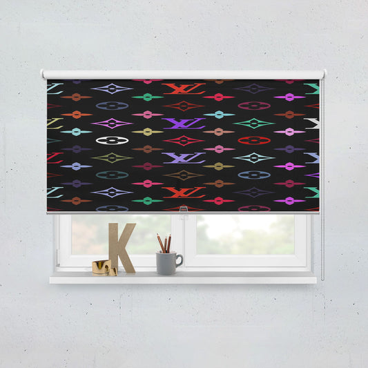 Louis Vuitton Colorful Window Roller Blinds Shades