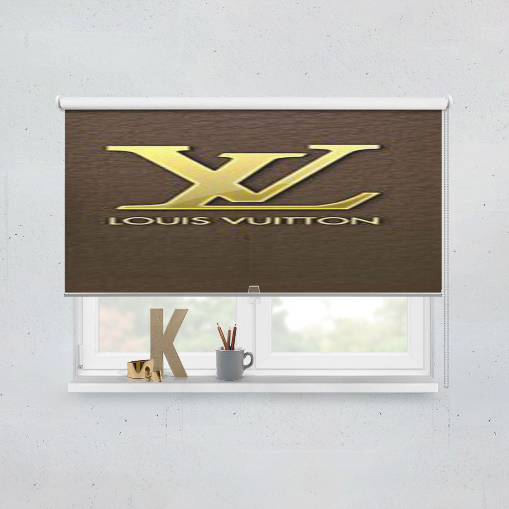 Louis Vuitton Leather Window Roller Blinds Shades