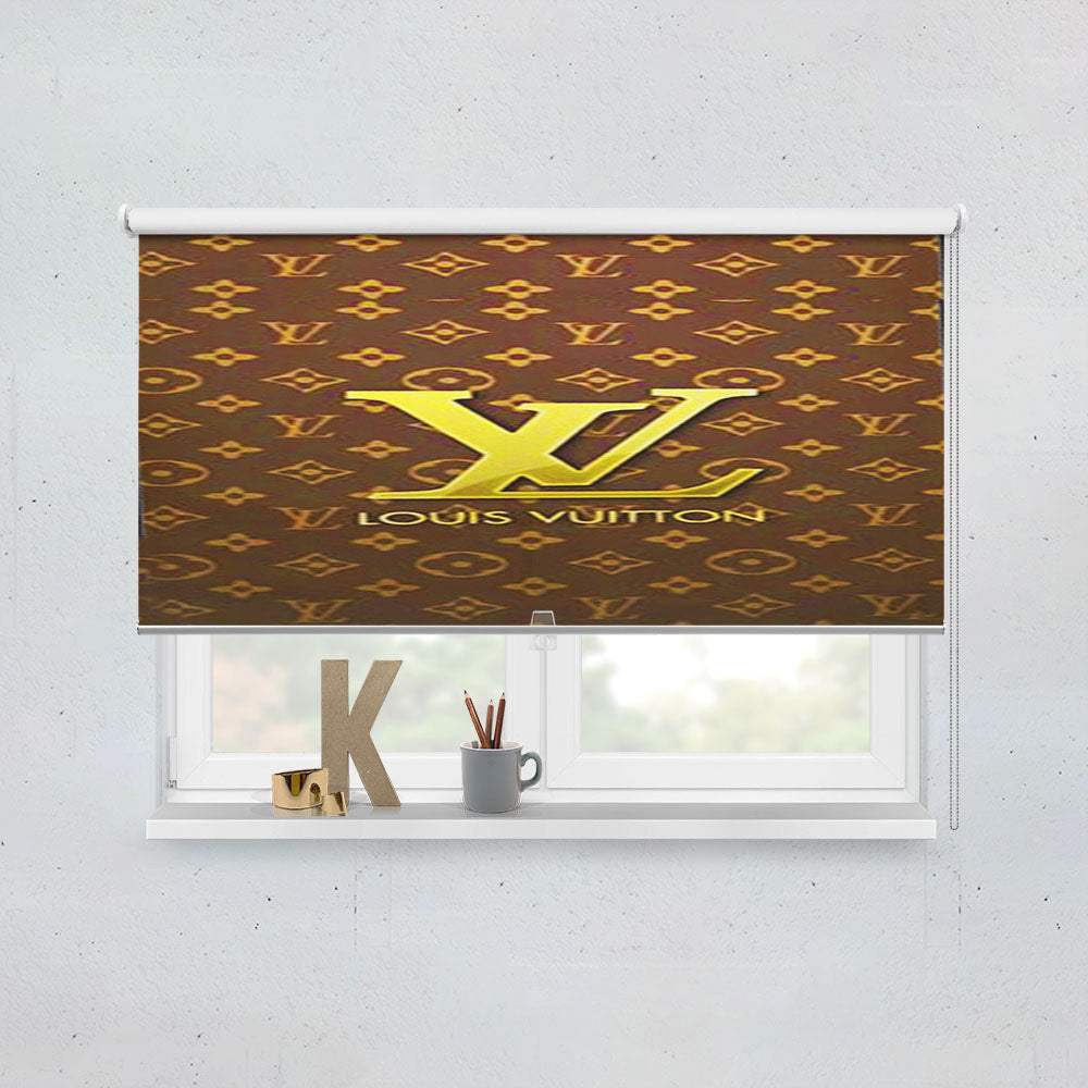 Louis Vuitton Logo Window Roller Blinds Shades