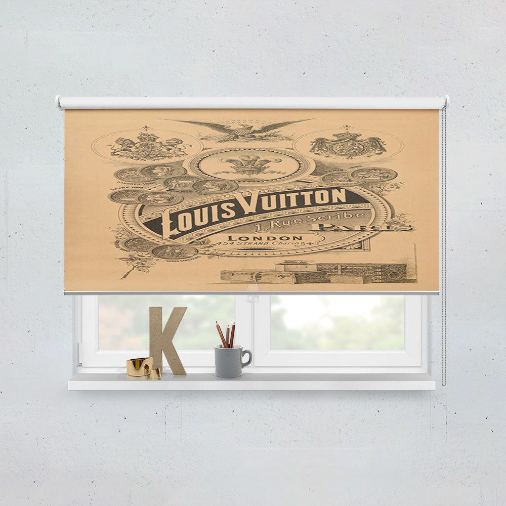 Louis Vuitton Vintage Window Roller Blinds Shades