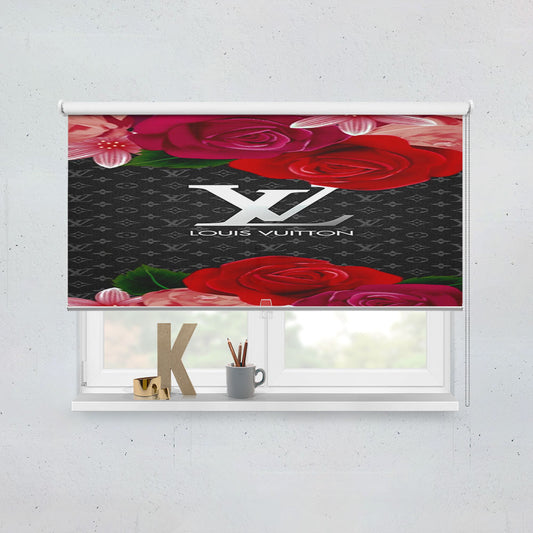 Louis Vuitton With Rose Window Roller Blinds Shades