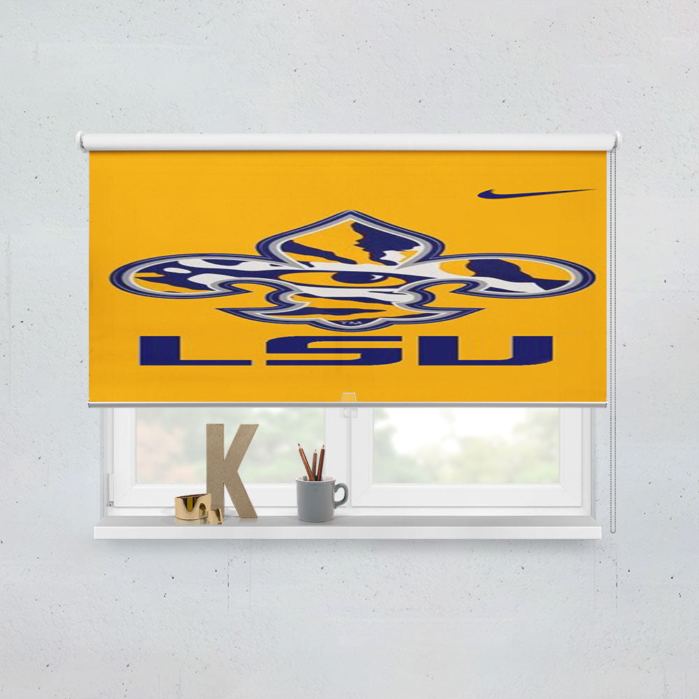Lsu Tigers Eye Nike Logo Window Roller Blinds Shades