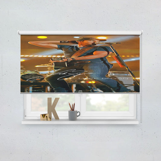 Luke Bryan In Super Skinny Jeans Signature Window Roller Blinds Shades
