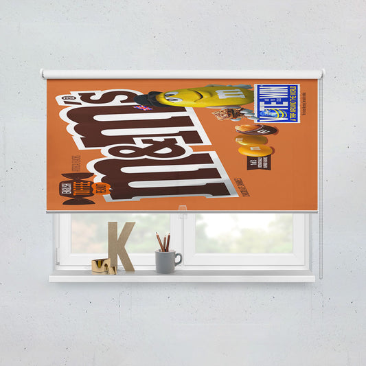 M&M'S Yellow New York  Window Roller Blinds Shades