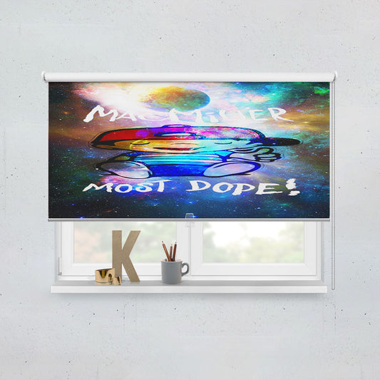 Mac Miller Most Dope Galaxy Nebula  Window Roller Blinds Shades