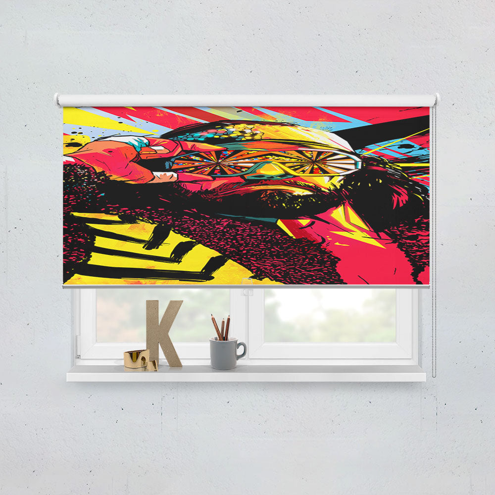 Macho Man Randy Savage Window Roller Blinds Shades