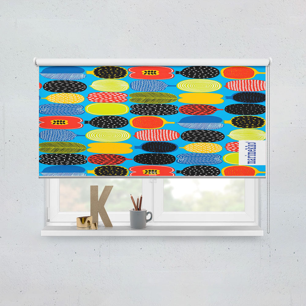 Marimekko Fruits Kompottimonogram Heritage Window Roller Blinds Shades