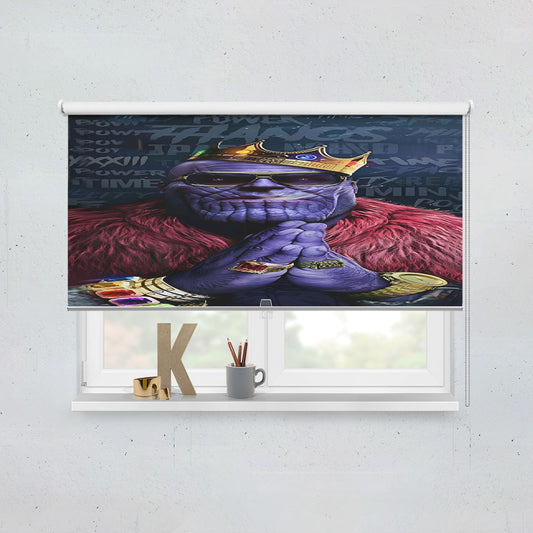 Marvel King Thanos Window Roller Blinds Shades