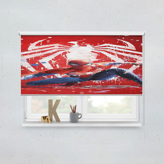 Marvel Spiderman Ps4  Window Roller Blinds Shades