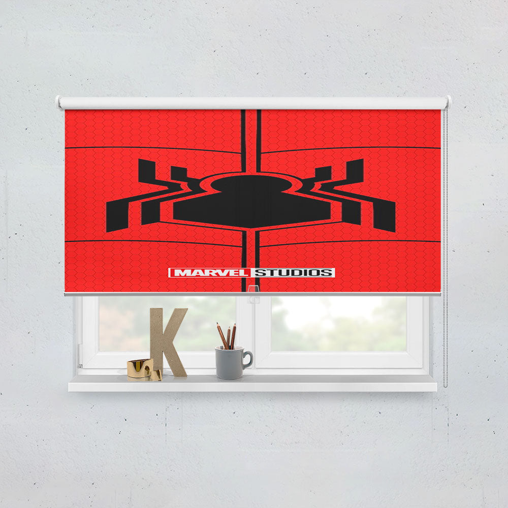 Marvel Studios Spiderman Homecoming Logo Window Roller Blinds Shades