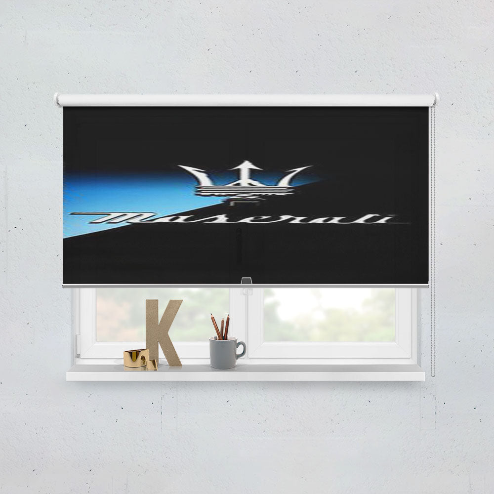 Maserati Italian Luxury Car Window Roller Blinds Shades