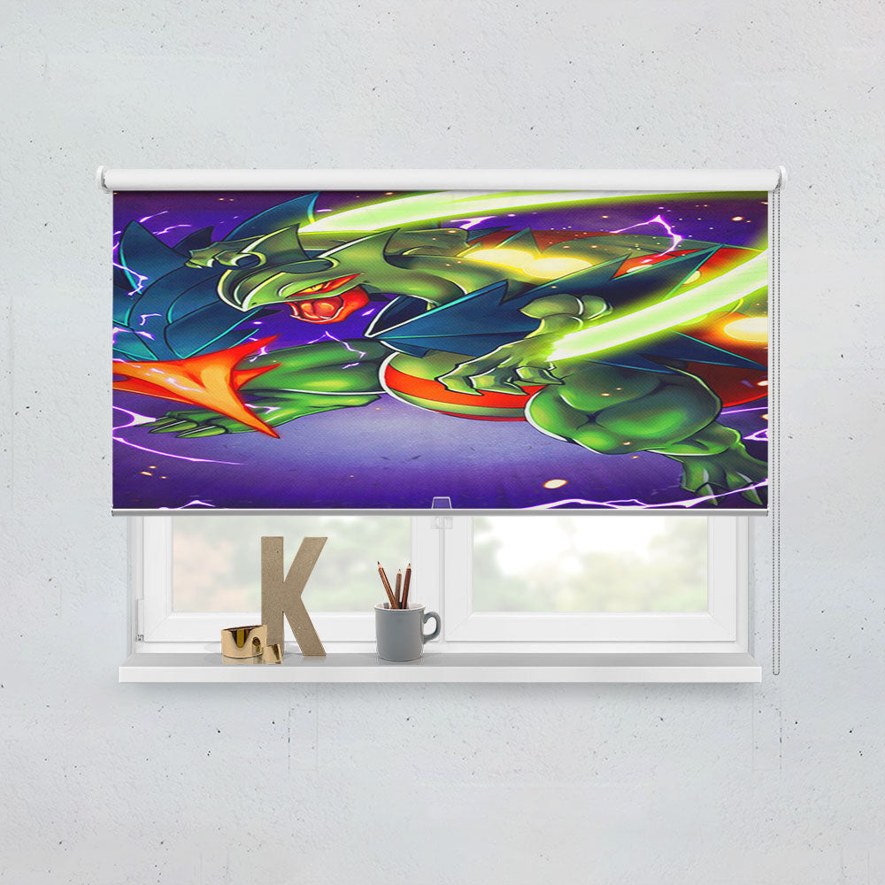 Mega Sceptile Legendary Pokemon Window Roller Blinds Shades