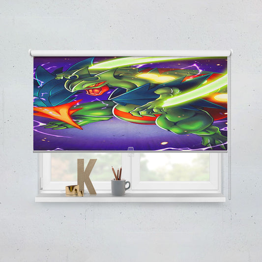 Mega Sceptile Legendary Pokemon Window Roller Blinds Shades