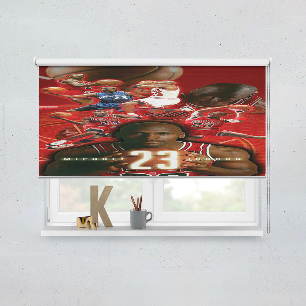 Michael Jordan 23 King Window Roller Blinds Shades