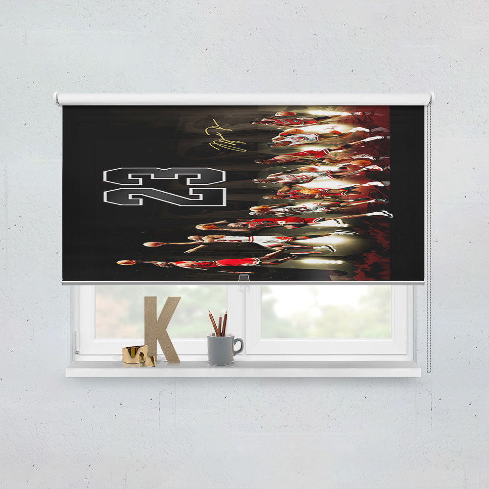 Michael Jordan Air 23 Window Roller Blinds Shades