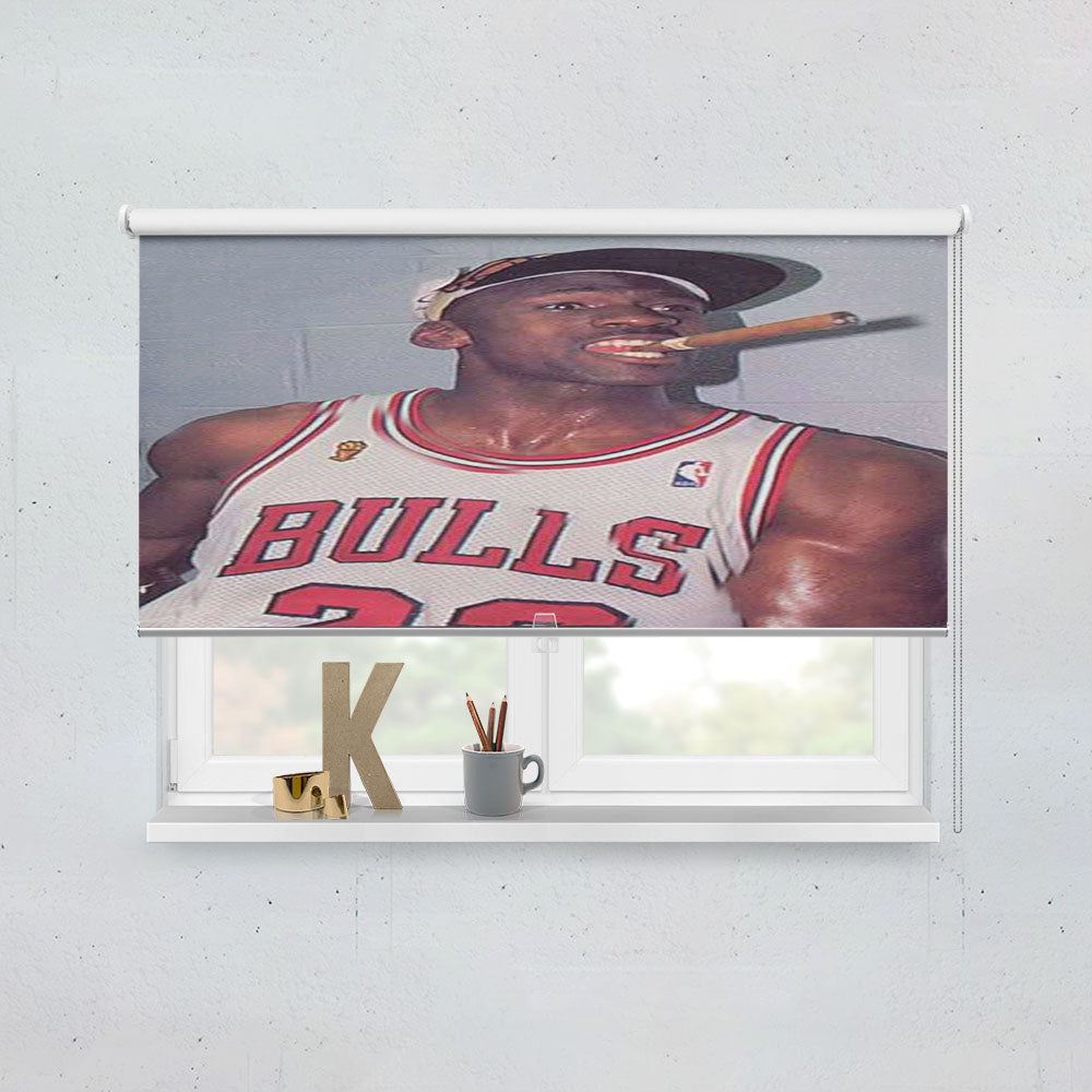 Michael Jordan Cigar Window Roller Blinds Shades