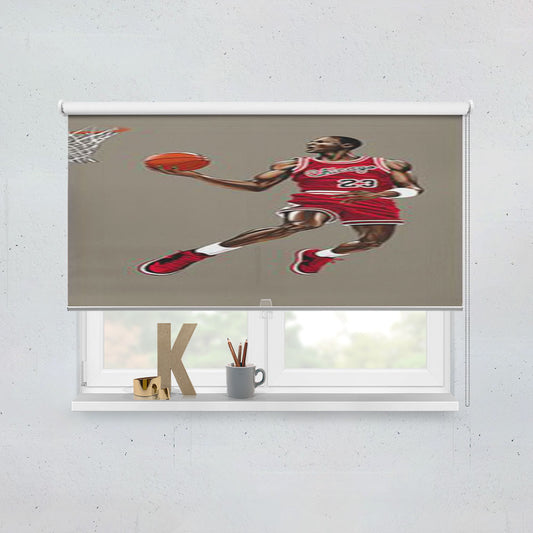 Michael Jordan Jump Shot Window Roller Blinds Shades