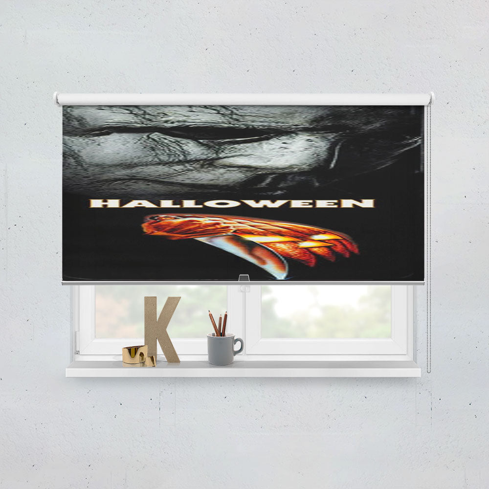 Michael Myers Halloween Horror Window Roller Blinds Shades