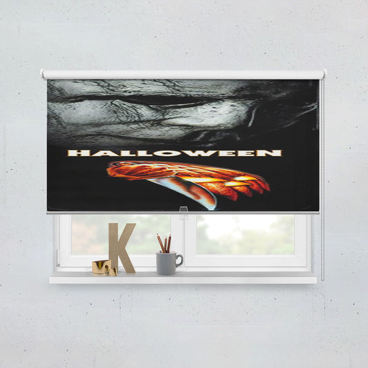 Michael Myers Halloween Horror Window Roller Blinds Shades