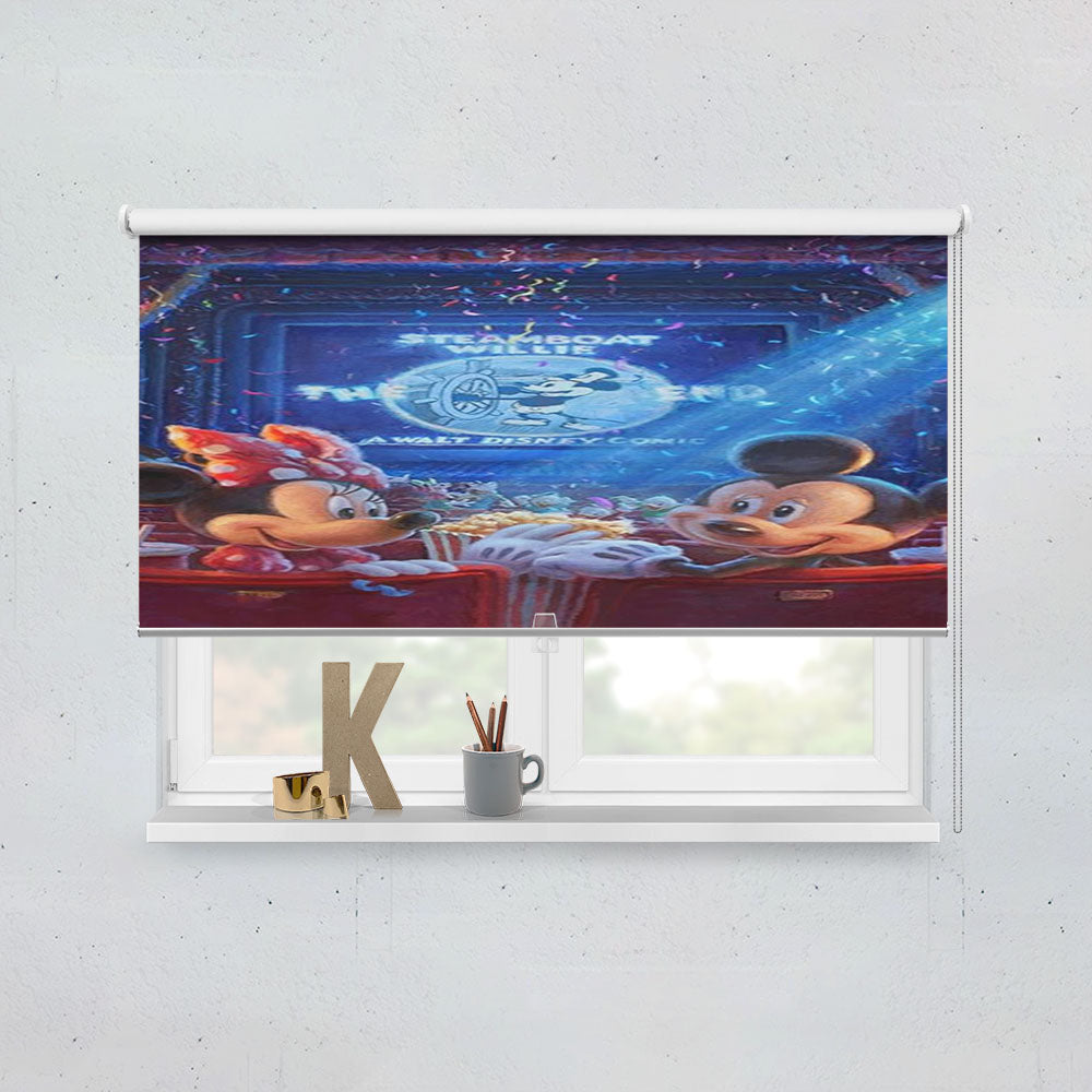 Mickey & Pluto Welcome Friends Window Roller Blinds Shades
