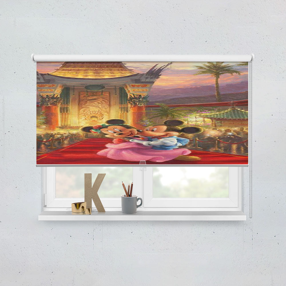 Mickey And Minnie Hollywood Window Roller Blinds Shades