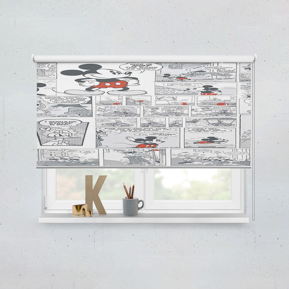 Mickey Disney Comic Window Roller Blinds Shades