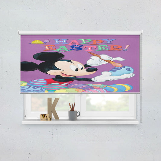Mickey Happy Easter Window Roller Blinds Shades