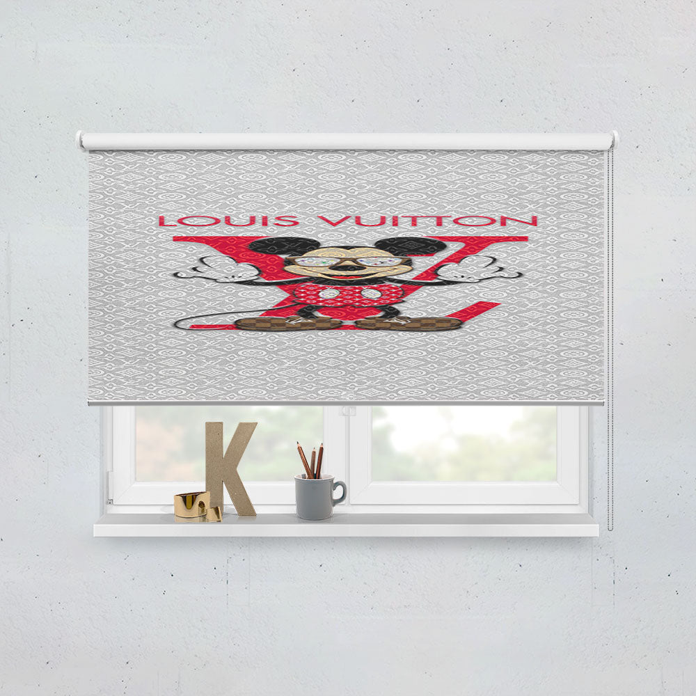 Mickey Louis Vuitton Window Roller Blinds Shades