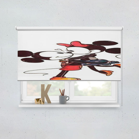 Mickey Minnie Lift Window Roller Blinds Shades