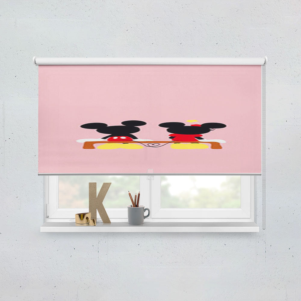 Mickey Minnie Mouse Simple Window Roller Blinds Shades