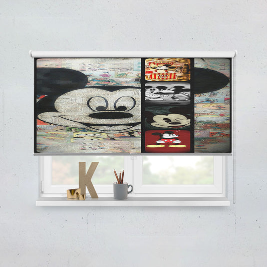 Mickey Mouse And Disney Comic Window Roller Blinds Shades