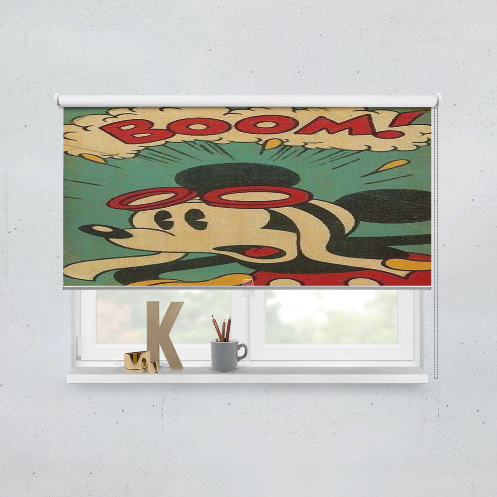 Mickey Mouse Disney Comic Window Roller Blinds Shades