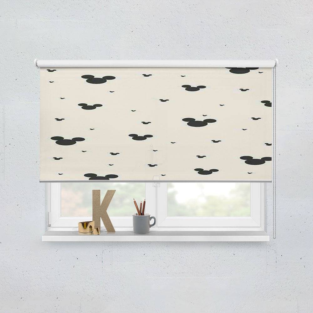 Mickey Mouse Pattern  Window Roller Blinds Shades