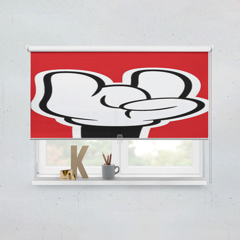 Mickey Mouse Rocks Window Roller Blinds Shades