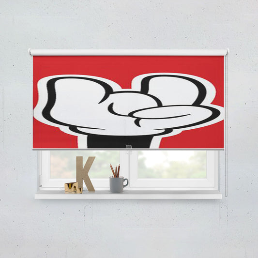 Mickey Mouse Rocks Window Roller Blinds Shades