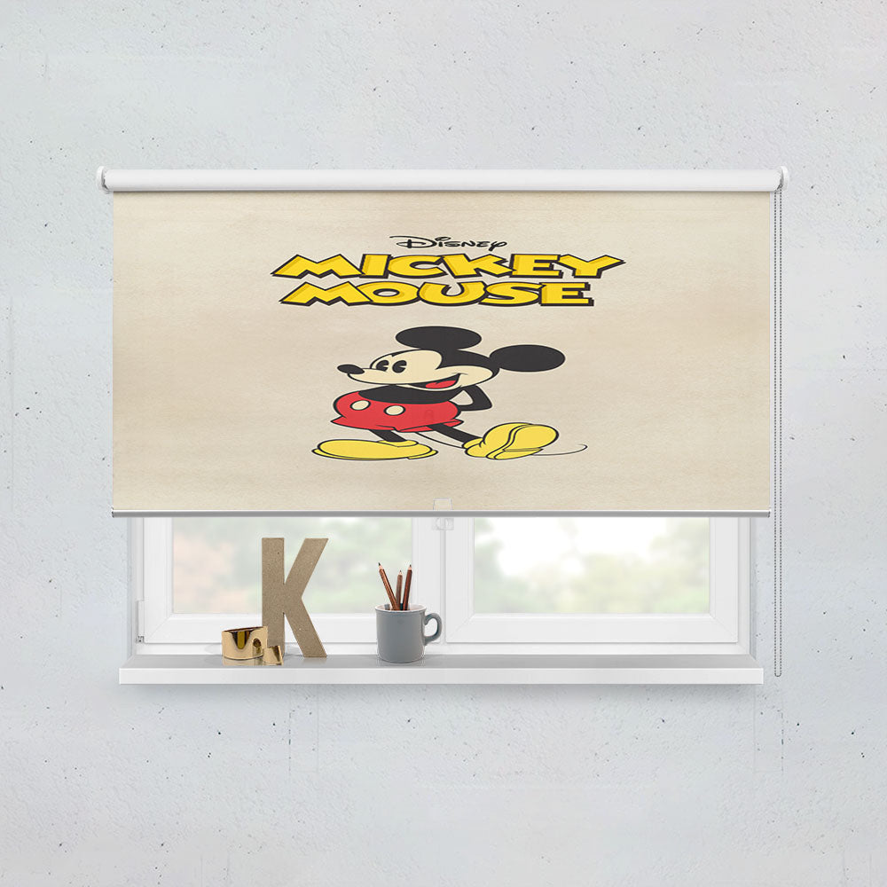 Mickey Mouse Vintage S  Window Roller Blinds Shades
