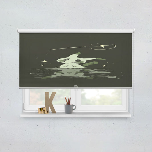 Mimikyu Pokemon Window Roller Blinds Shades