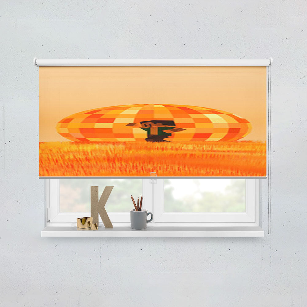 Minecraft Sunset Window Roller Blinds Shades