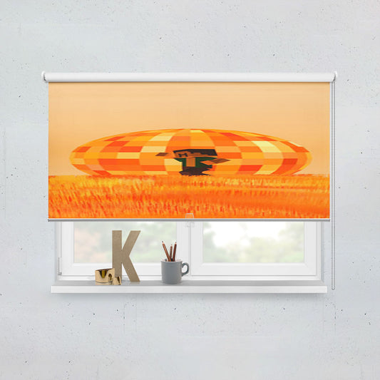 Minecraft Sunset Window Roller Blinds Shades