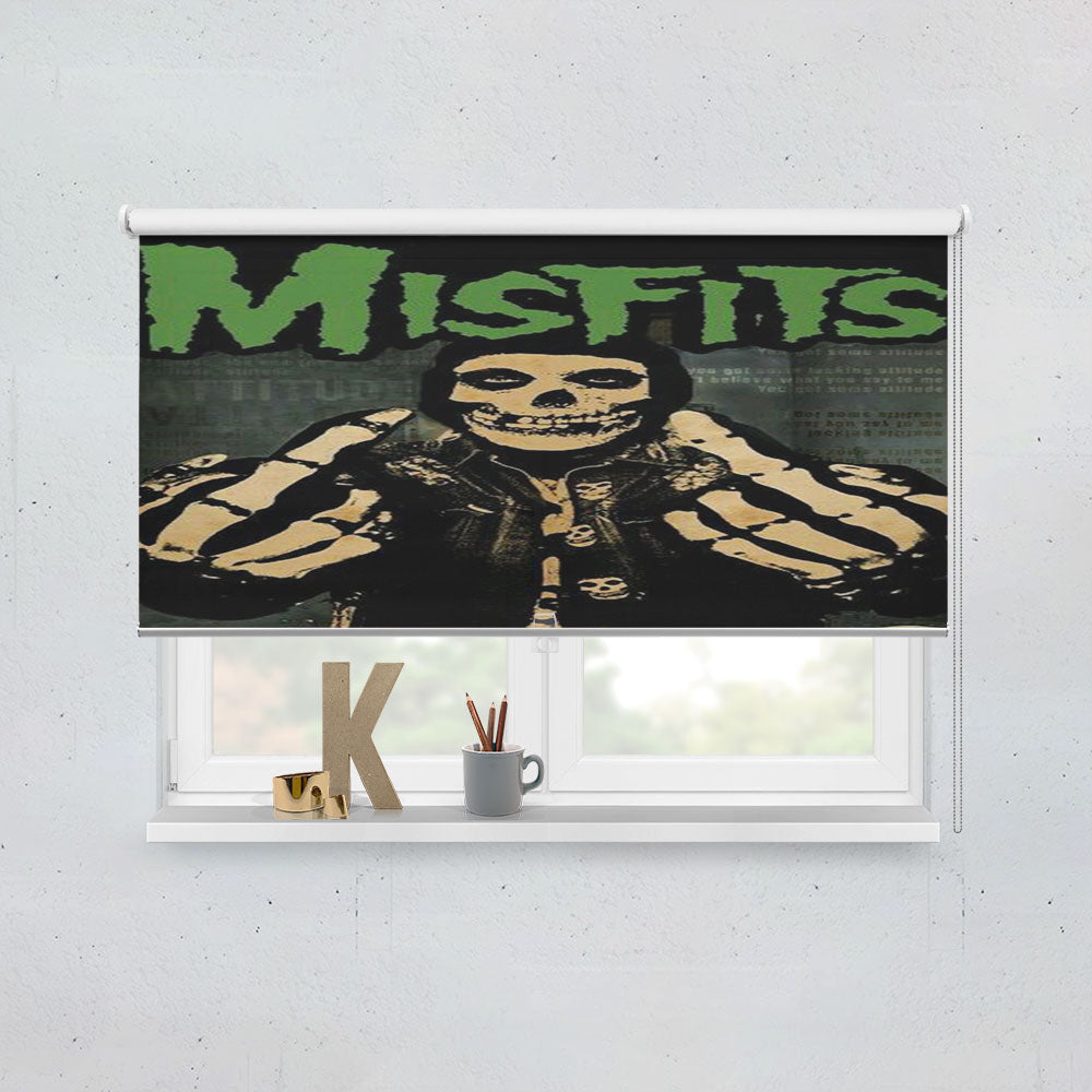 Misfits Window Roller Blinds Shades