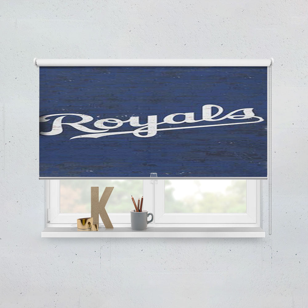 Mlb Kansas City Royals Window Roller Blinds Shades
