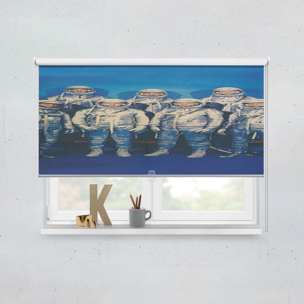 Nasa First Spacesuits Window Roller Blinds Shades