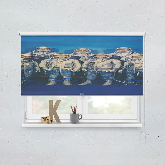 Nasa First Spacesuits Window Roller Blinds Shades