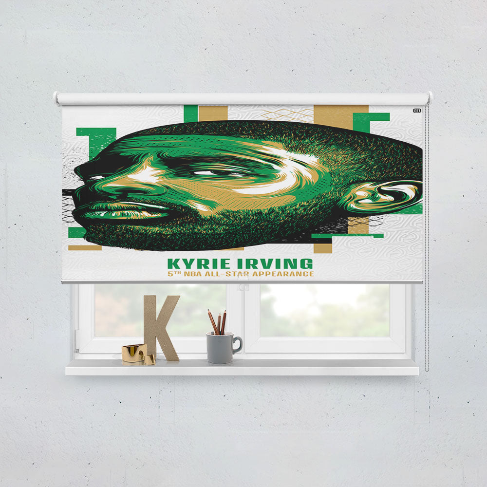 Nba All Star Kyrie Irving Window Roller Blinds Shades
